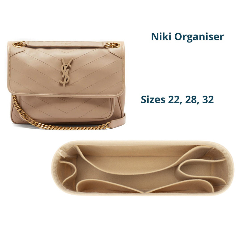 Ysl Beauty Makeup Bag - مقسم حقيبة ل NIKI 22 28