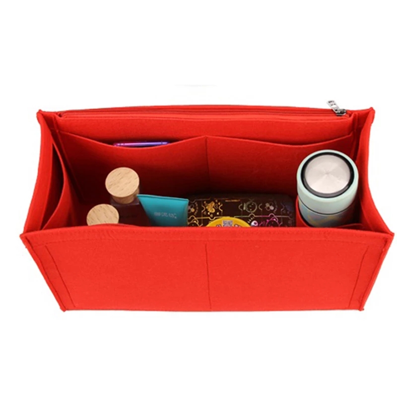 ورأى القماش إدراج حقيبة يناسب  - مراجعة Ysl Beauty Makeup Bag وسعره