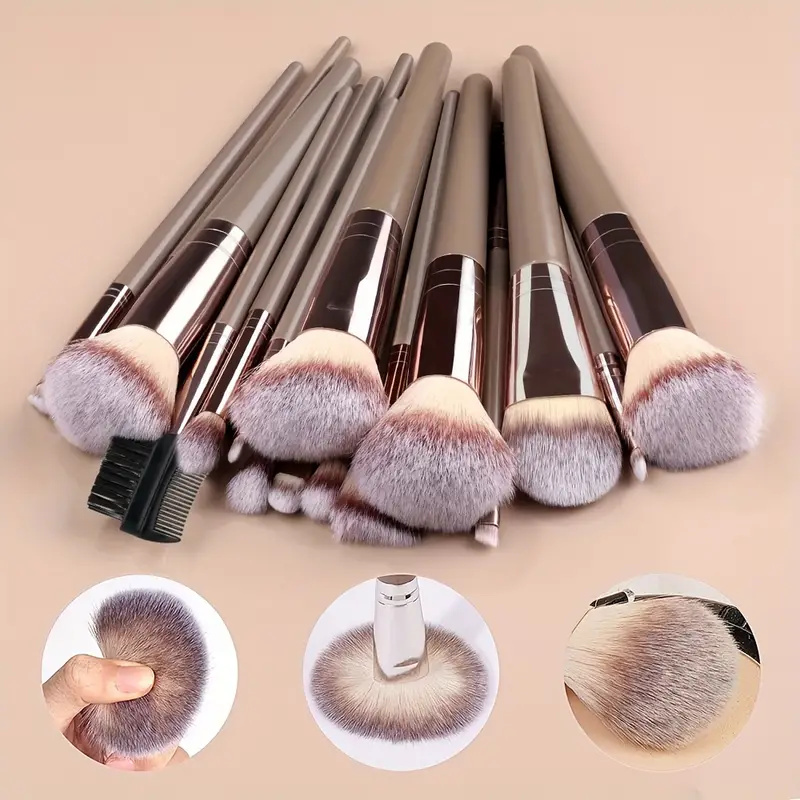 مجموعة فرش مكياج 10-20 قطعة: ف - مراجعة Huda Beauty Makeup Brush Set وسعره