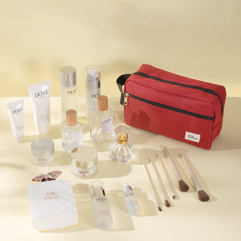 جديد سفر رجل حقيبة أدوات الزين - مراجعة Makeup Beauty Necessaire وسعره
