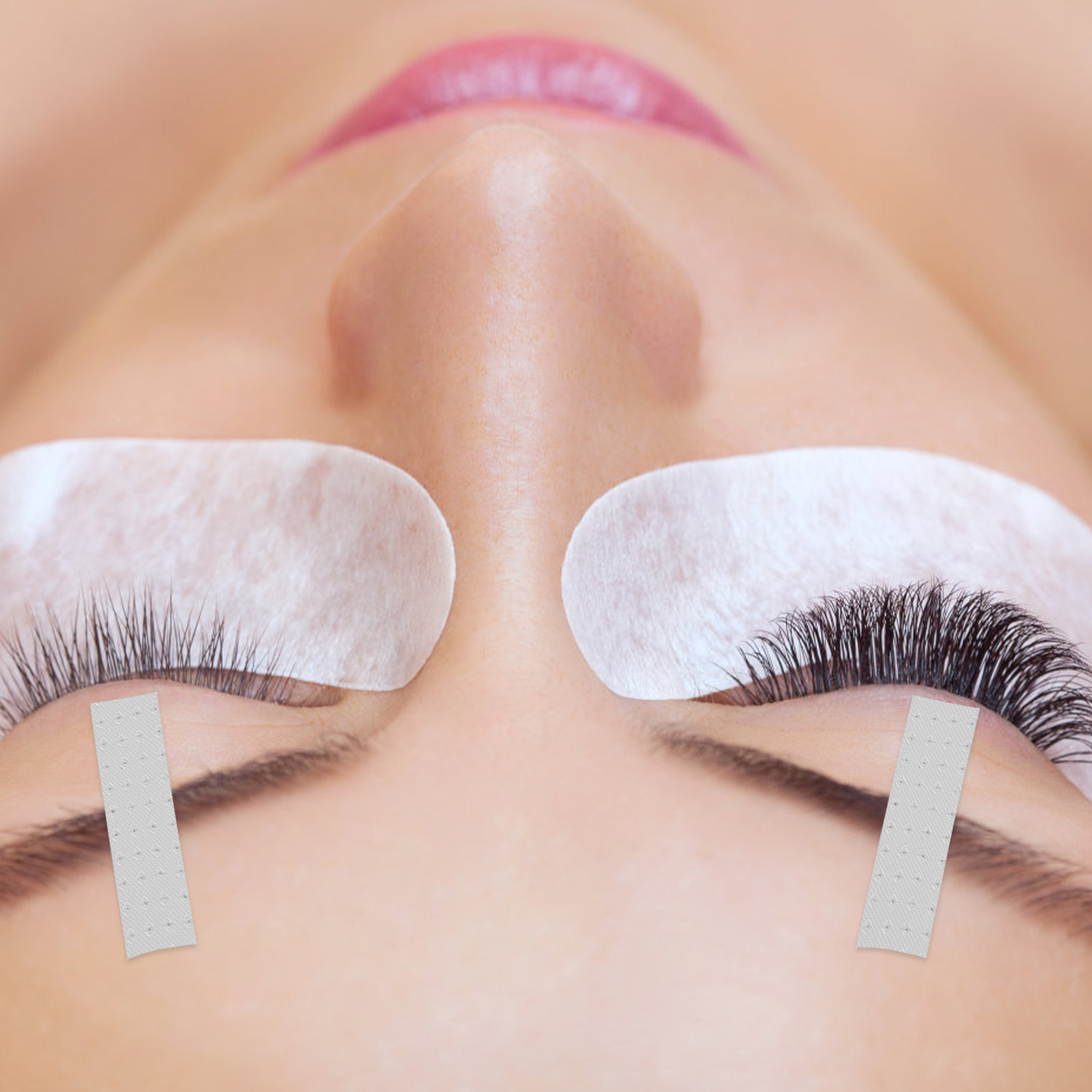 10 لفات من أشرطة تمديد الرموش، - مراجعة Beauty Makeup School وسعره