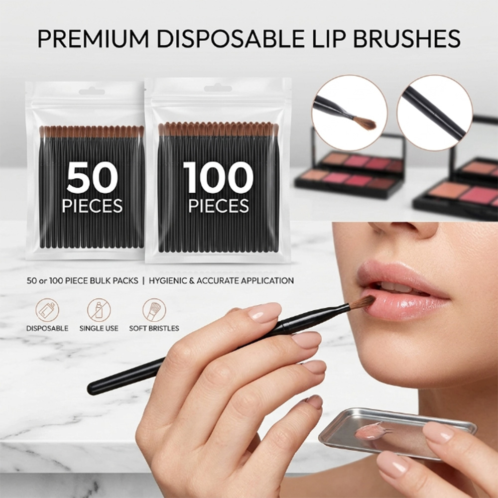 مجموعة من 50/100 قطعة من فرش ا - مراجعة Beauty Makeup & D Anime Studio وسعره