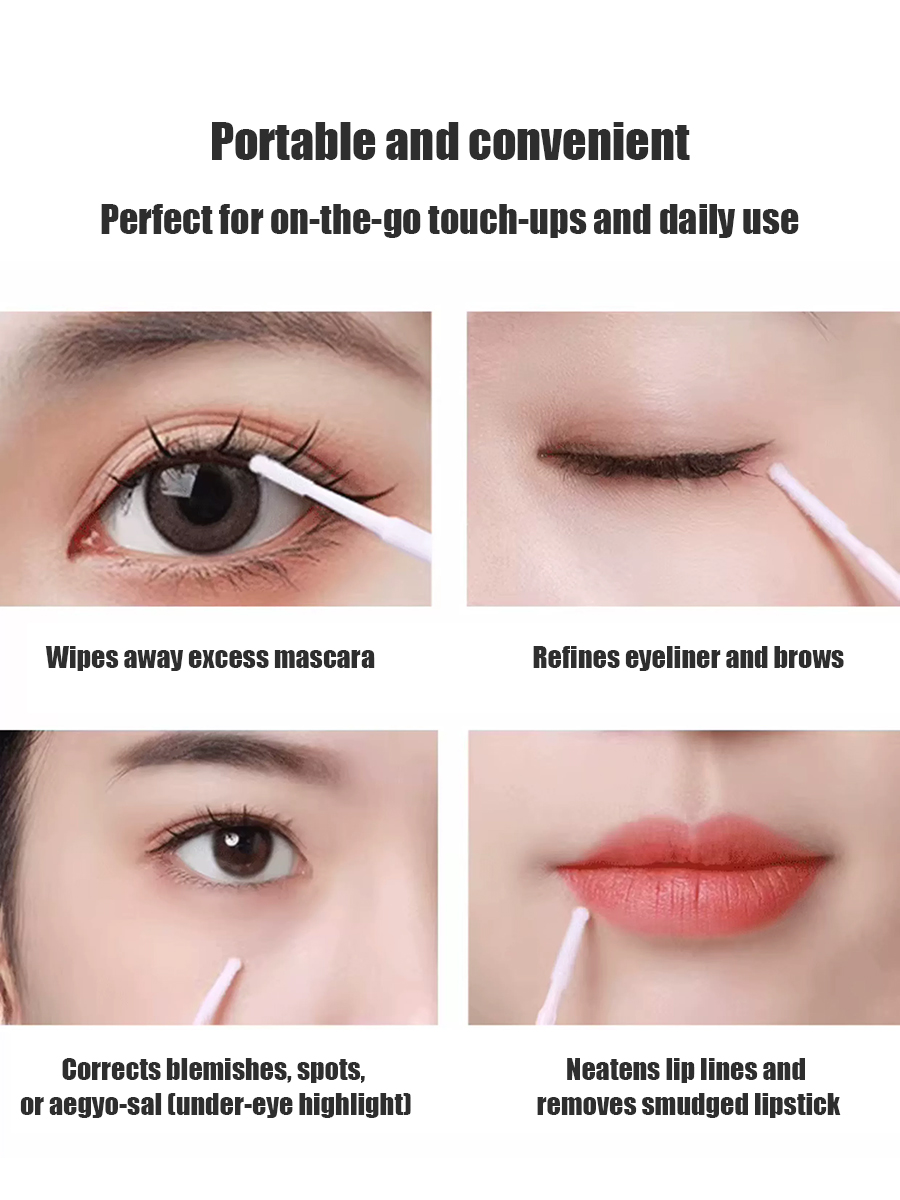 أعواد قطنية طويلة للاستخدام مر - مراجعة Beauty Makeup Tools وسعره