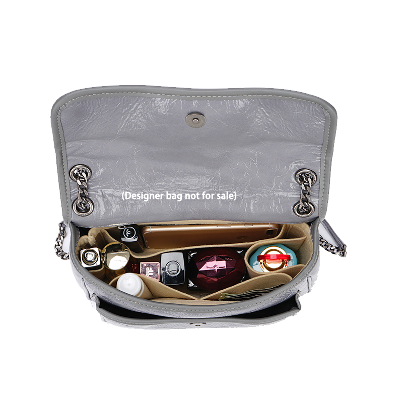 منظم إدخال مناسب لحقائب الكتف  - مراجعة Ysl Beauty Makeup Bag وسعره