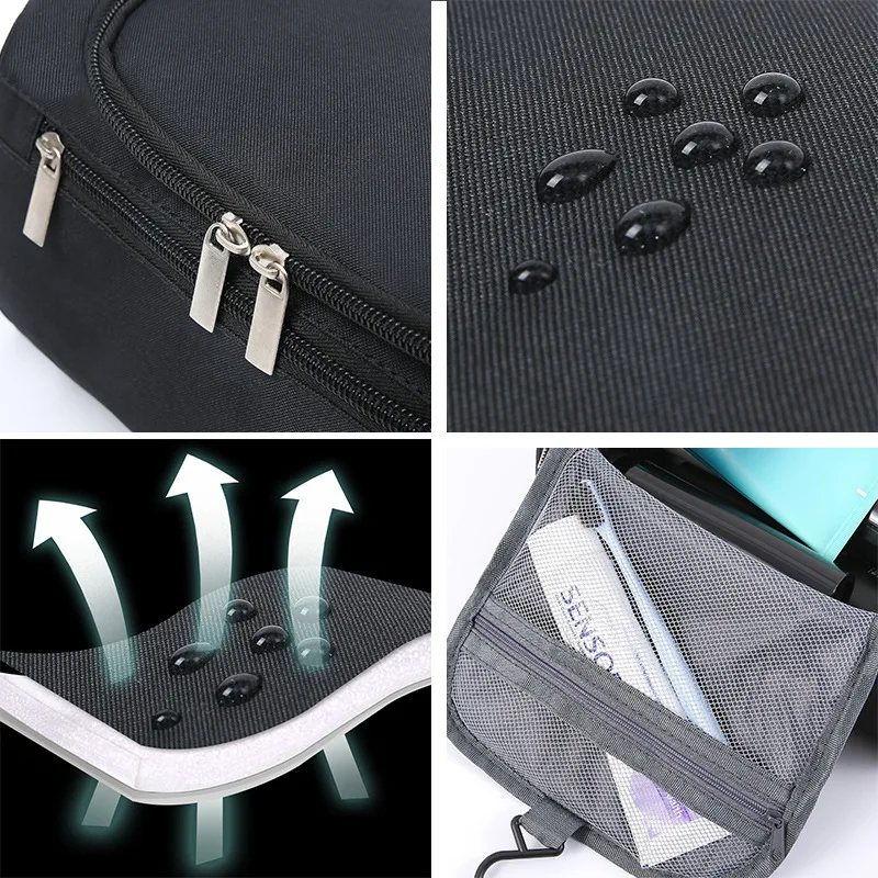 مقاوم للماء حقيبة سفر أدوات ال - مراجعة Makeup Beauty Necessaire وسعره