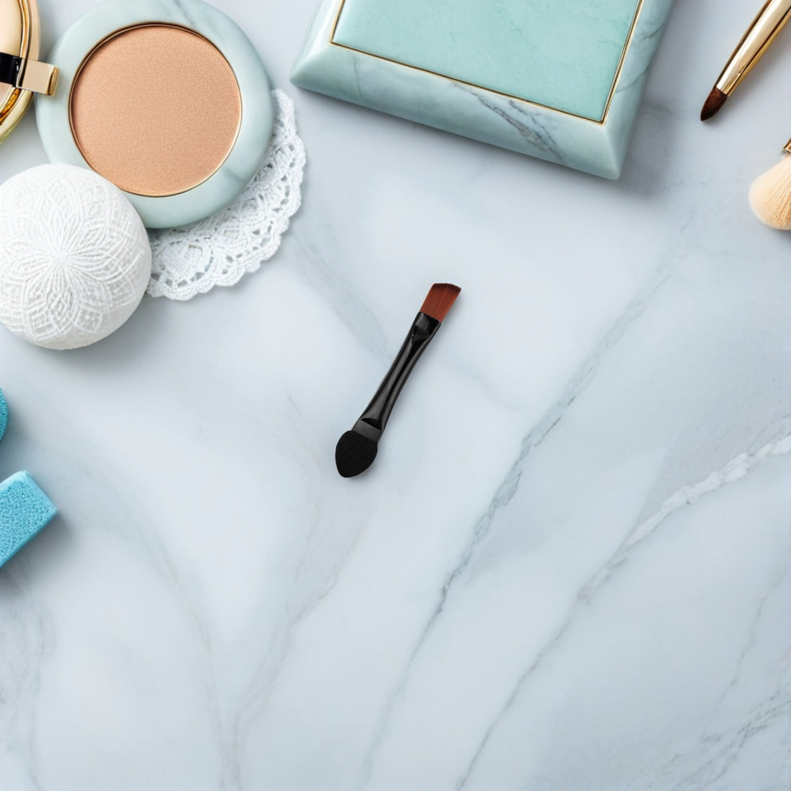 50 قطعة فرشاة مزدوجة الأطراف م - مراجعة Beauty Makeup Tools وسعره