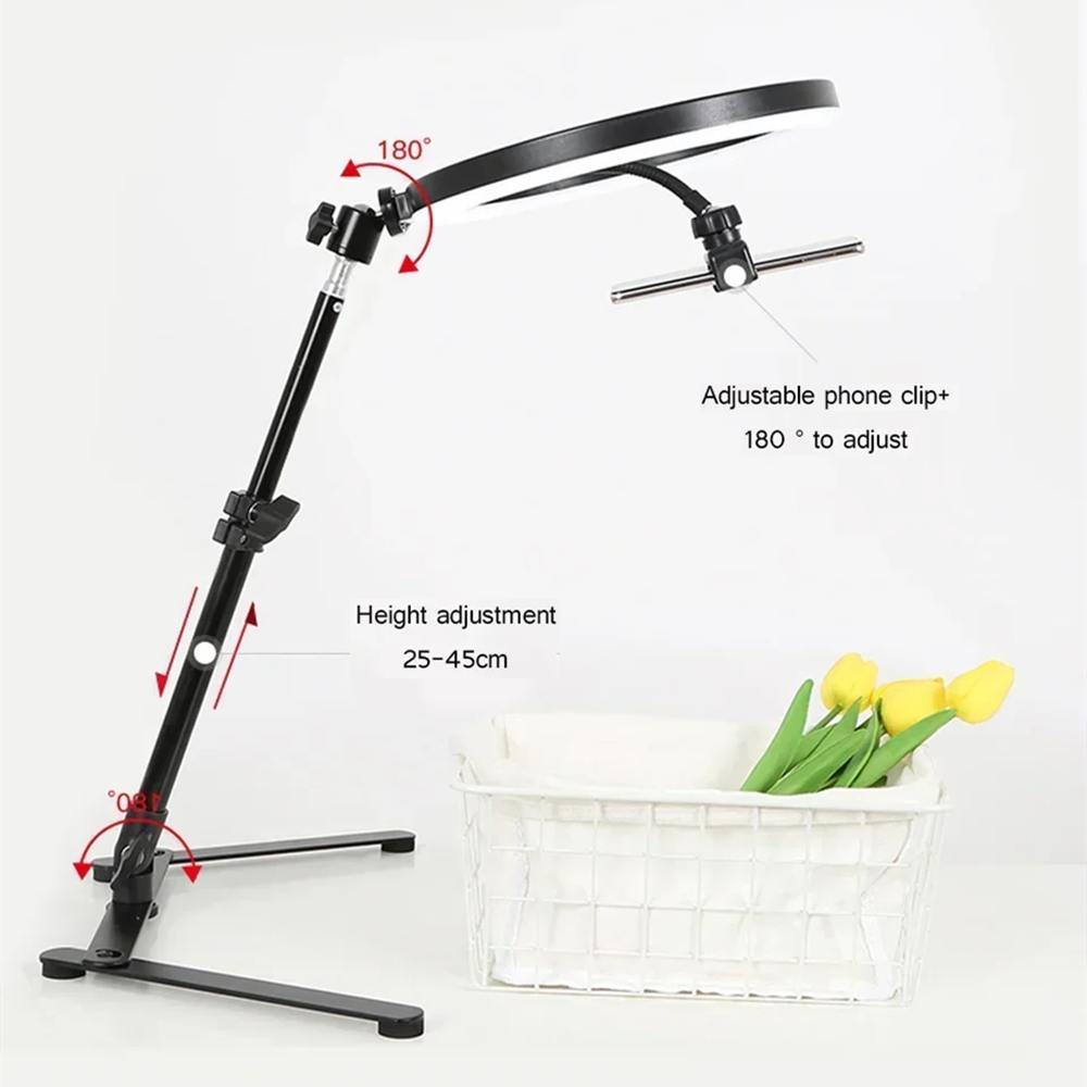 10''Ring Selfie Light Overhead - مراجعة Beauty Makeup Camera وسعره