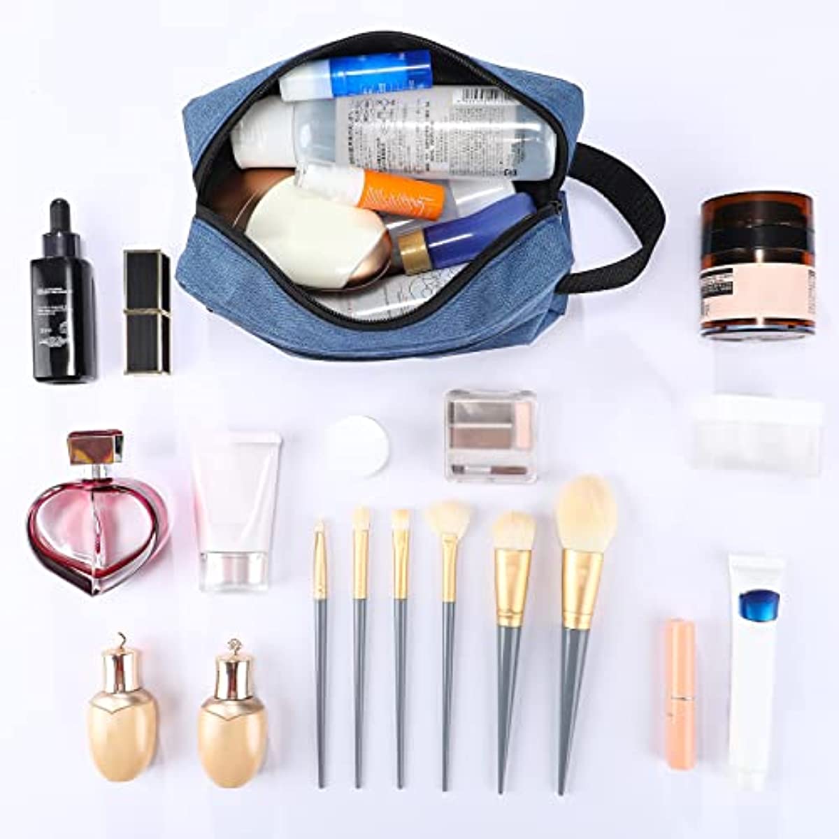 حقيبة أدوات الزينة للسفر مقاوم - مراجعة Makeup Beauty Necessaire وسعره