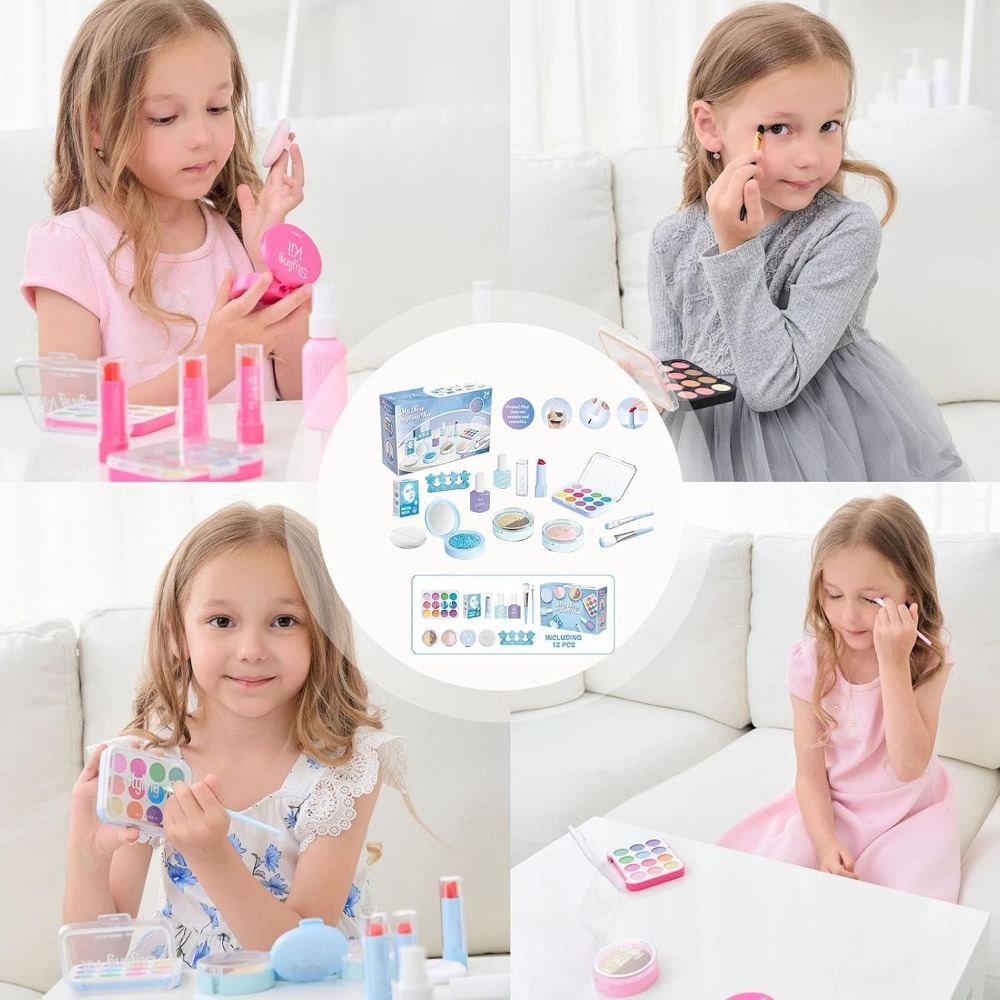 مجموعة ألعاب صالون التجميل للأ - مراجعة Beauty Makeup Kit For Girls وسعره
