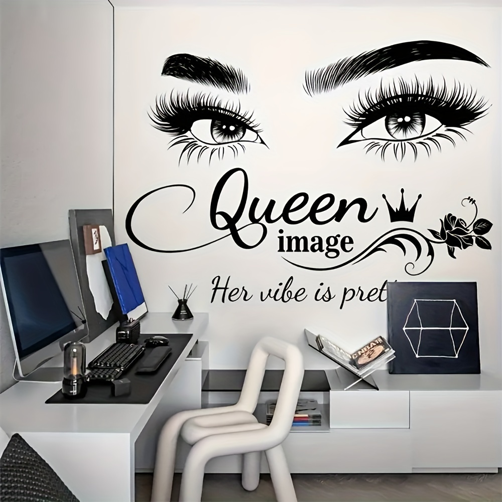 قطعتان من ملصقات الحائط الأنيق - مراجعة Beauty Queen Makeup وسعره