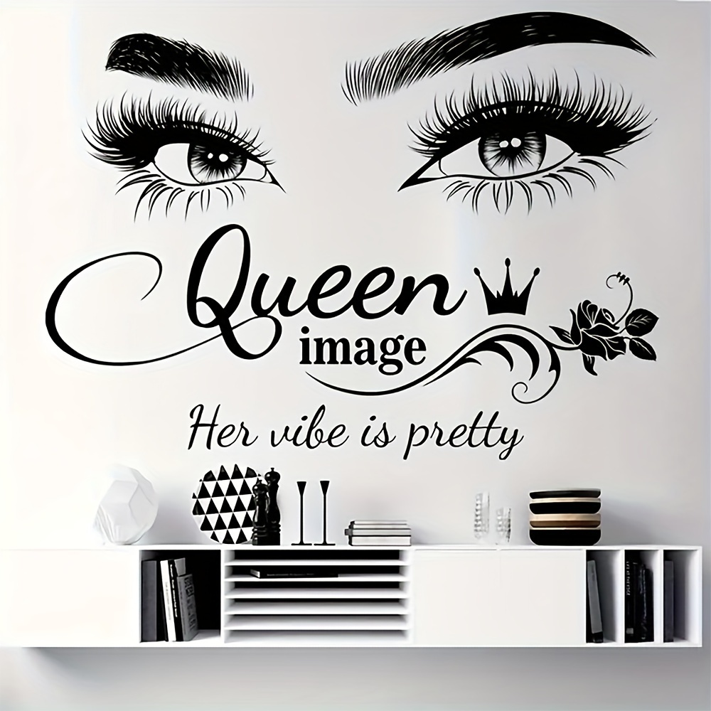 قطعتان من ملصقات الحائط الأنيق - مراجعة Beauty Queen Makeup وسعره