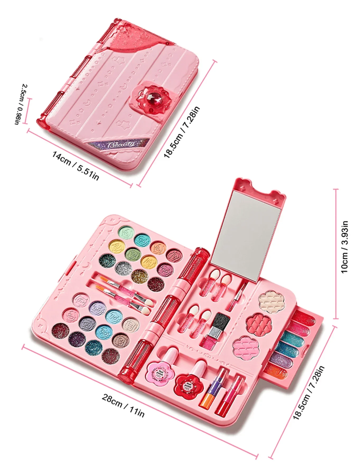 أفضل هدية لعيد الطفل 2026: طقم - مراجعة Beauty Makeup Kit For Girls وسعره